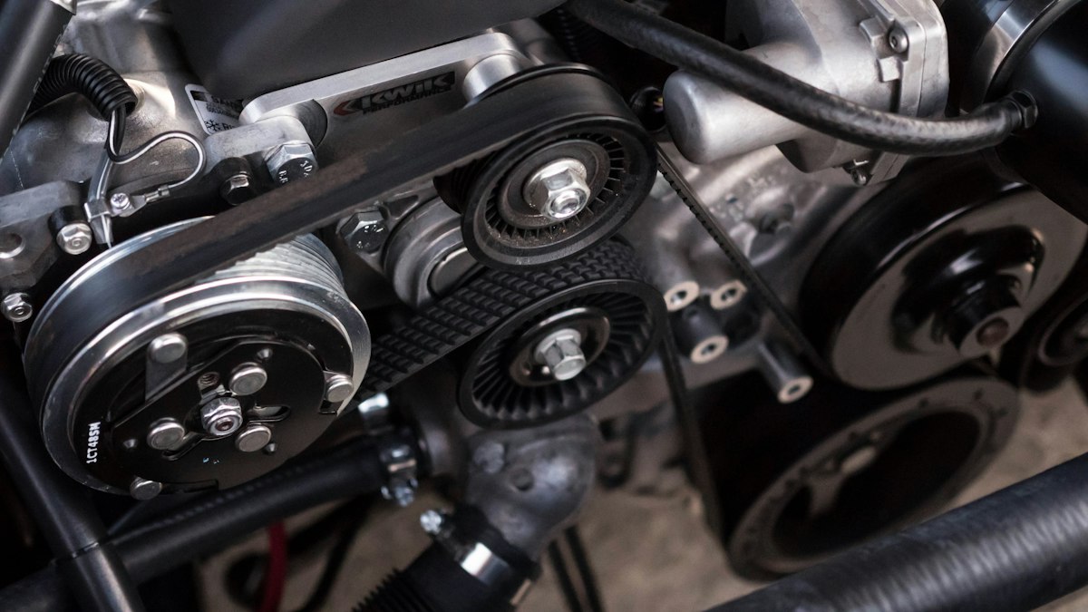 V8 Engine Bay